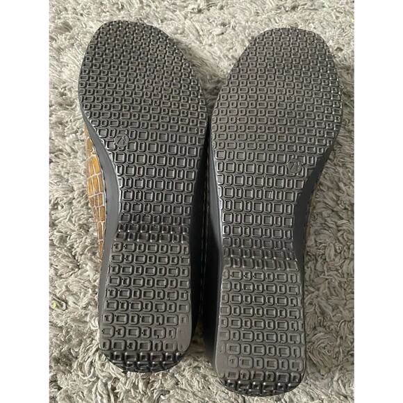 ARA Naturform Slip-On Comfort Shoe Brown/Green Croco Embossed US 7.5 G - Picture 6 of 12